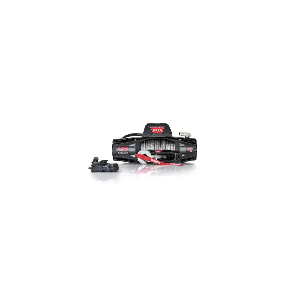Warn VR10-S Recovery Winch - 10,000 LB - 94 FT Synthetic - WAR103253